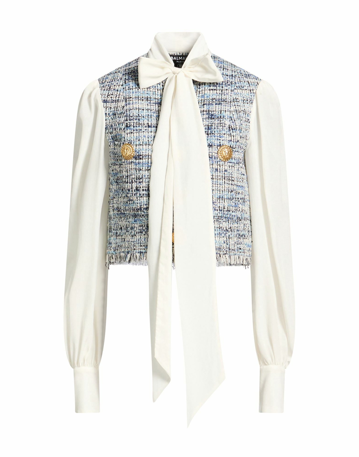Balmain Womens Jacket Light in Blue