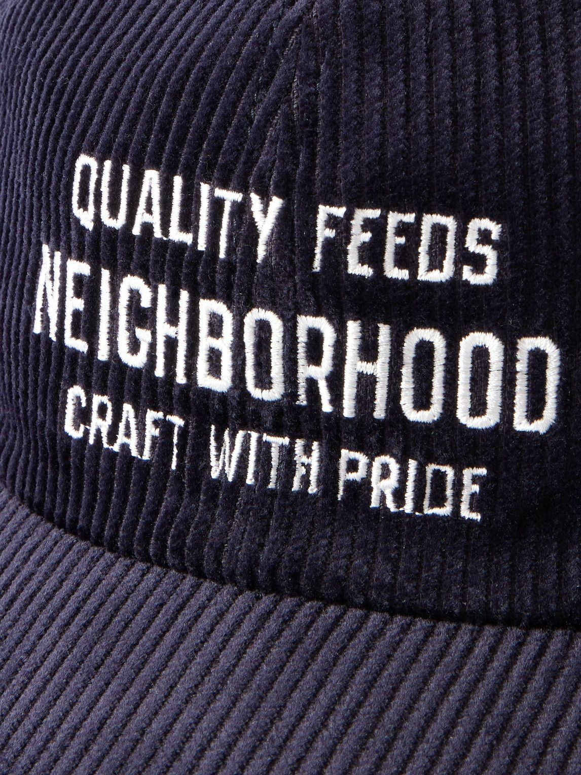 Neighborhood - Logo-Embroidered Cotton-Corduroy Baseball Cap