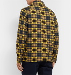 Freemans Sporting Club - Checked Cotton-Flannel Chore Jacket - Yellow