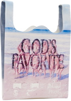 Praying Multicolor 'God's Favorite' Airport Tote