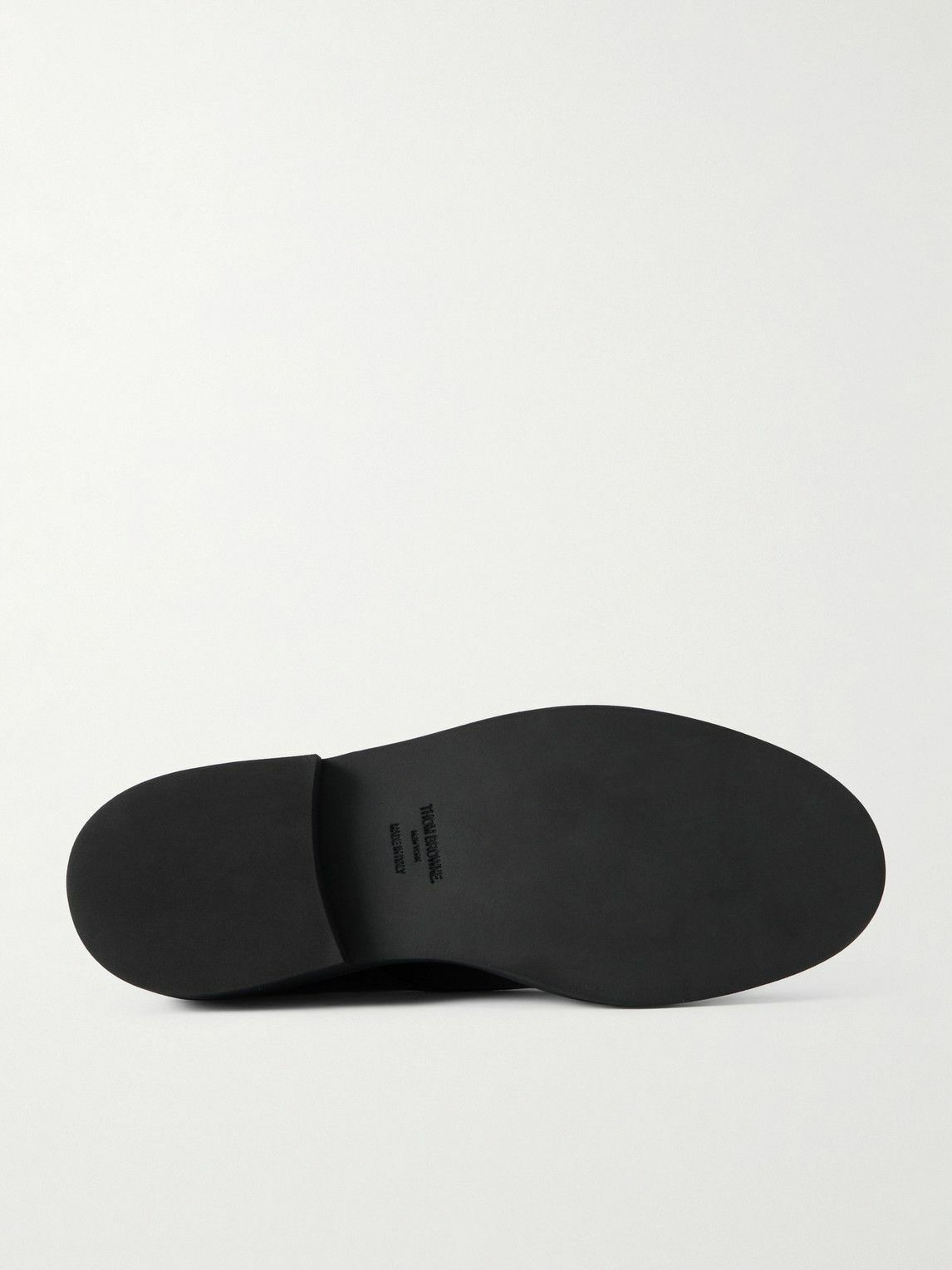 Thom Browne - Uniform Polished-Leather Derby Shoes - Black