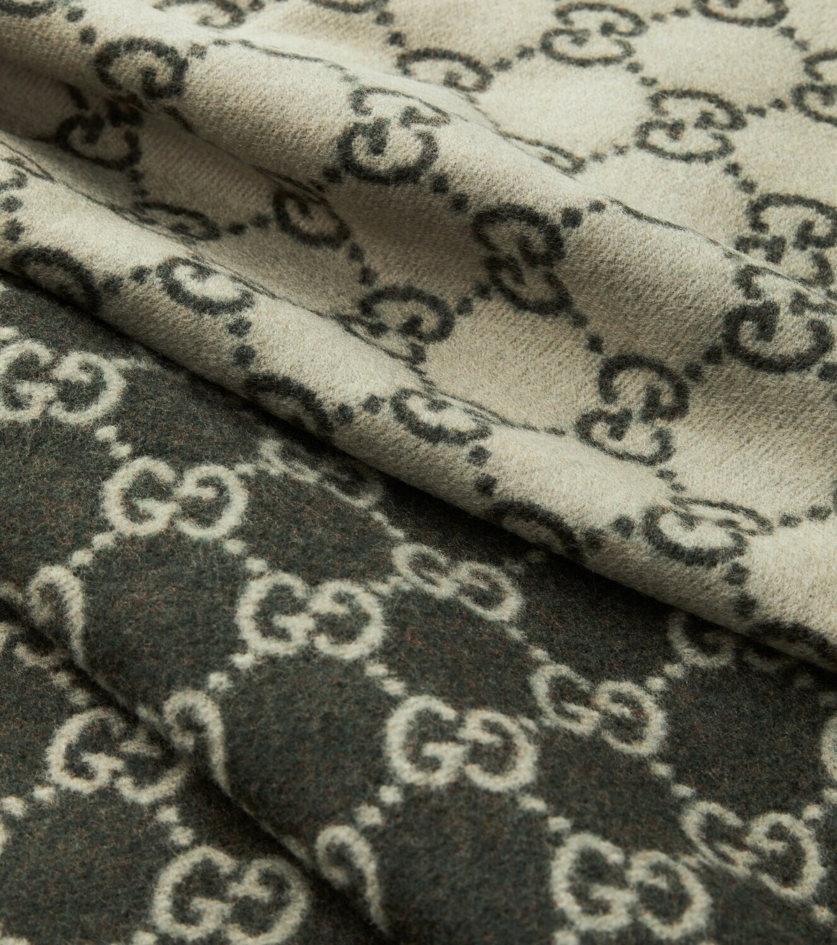 Gucci GG wool and cashmere blanket