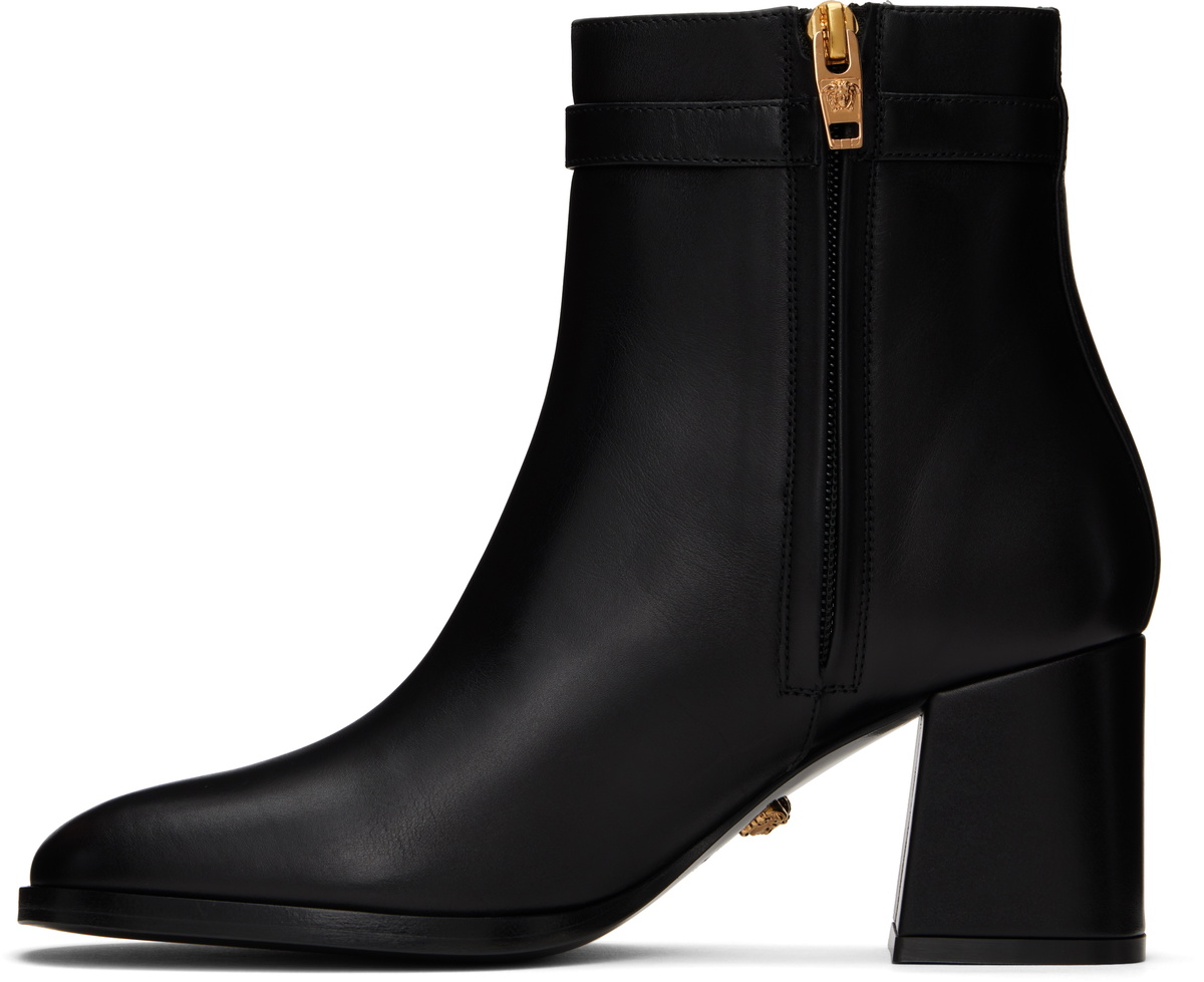 Versace Black Medusa Boots Versace