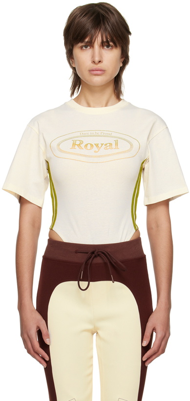 Photo: OPEN YY Off-White 'Royal' Bodysuit