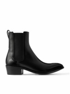 TOM FORD - Leather Chelsea Boots - Black