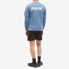 Parel Studios Men's BP Crew Neck Sweat in Faded Blue