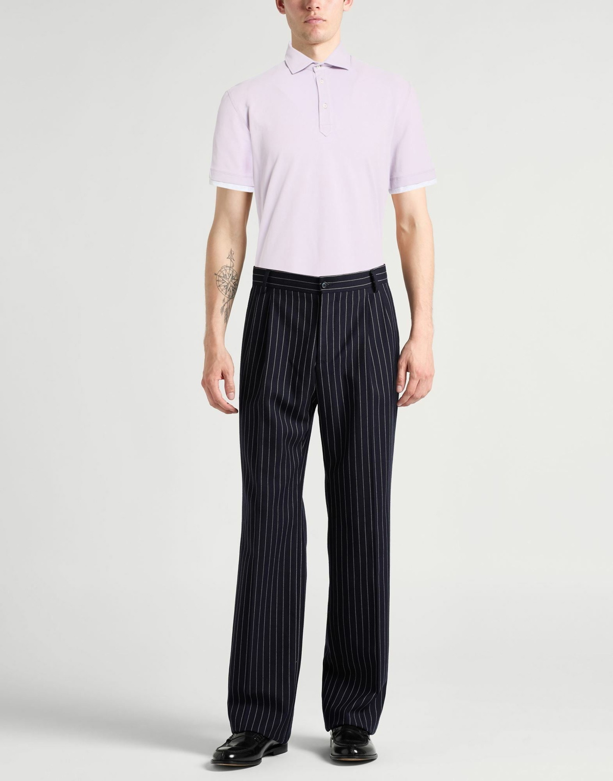 Brunello Cucinelli Mens Polo shirt Lilac