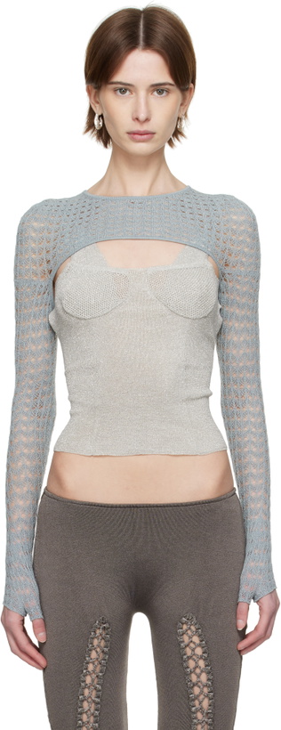 Photo: Isa Boulder Blue Crewneck Sleeves