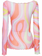 PUCCI Printed Mesh T-shirt