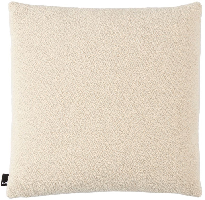 Photo: HAY Off-White Texture Cushion