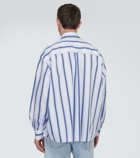 Our Legacy Borrowed striped cotton shirt