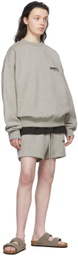 Essentials Gray Crewneck Sweatshirt
