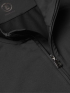 Bogner - Harrison Logo-Print Stretch-Jersey Half-Zip Ski Base Layer - Black