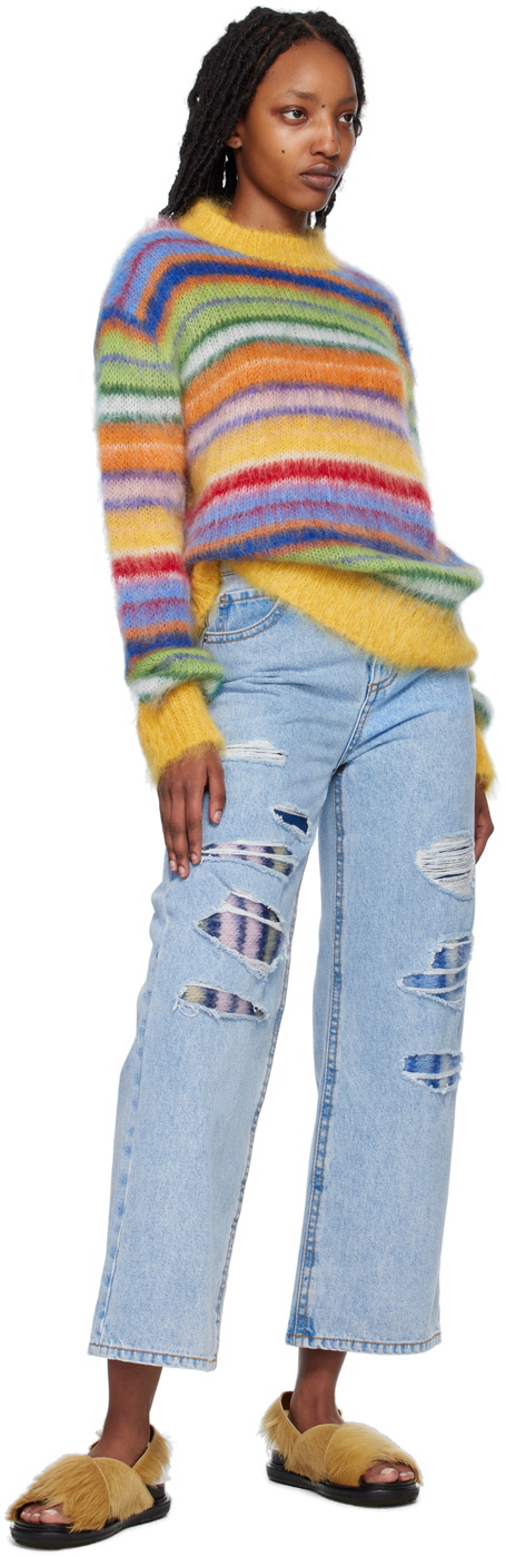 Marni Multicolor Striped Sweater Marni Marni Multicolor Striped Sweater Marni