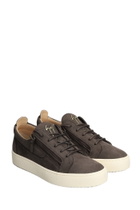 Giuseppe Zanotti Gz94 Sneakers In Brown Suede