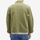 Stan Ray Men's Popover Painters Shirt in Olive Bedford Cord