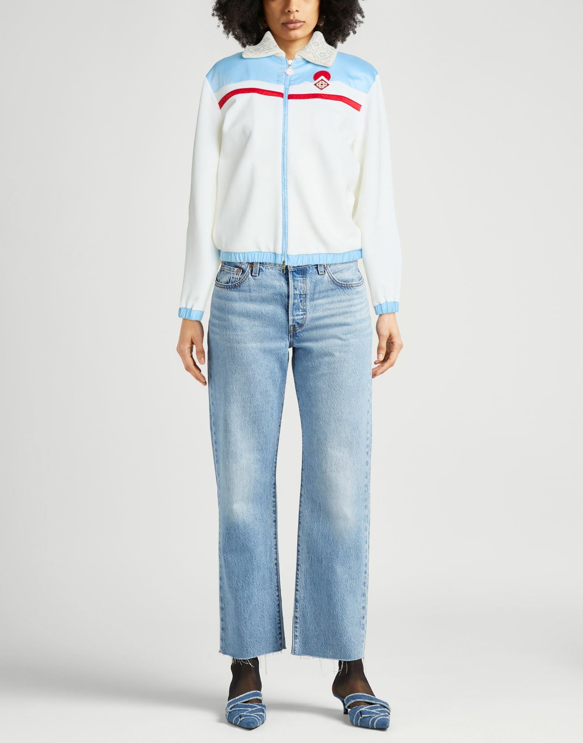 Casablanca Womens Jacket in White