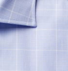 CANALI - Prince of Wales Checked Cotton Shirt - Blue