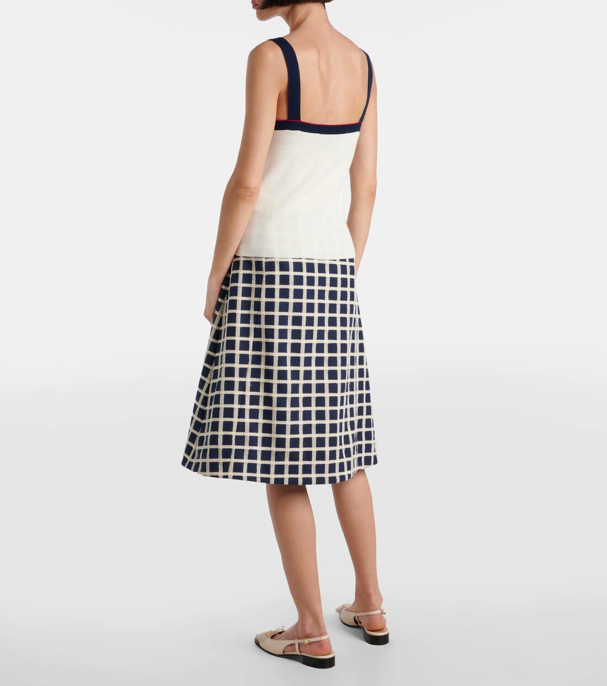 Valentino Chez Valentino virgin wool tank top