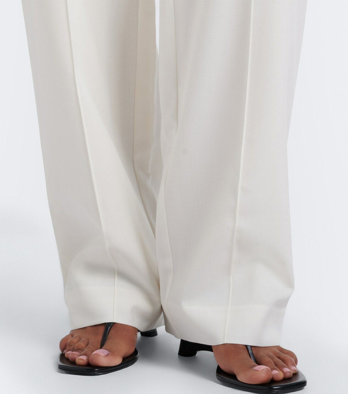 Róhe Wool-blend wide-leg pants