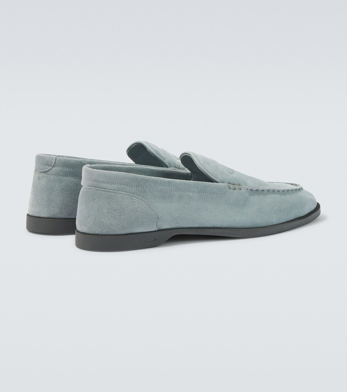 John Lobb Pace suede loafers
