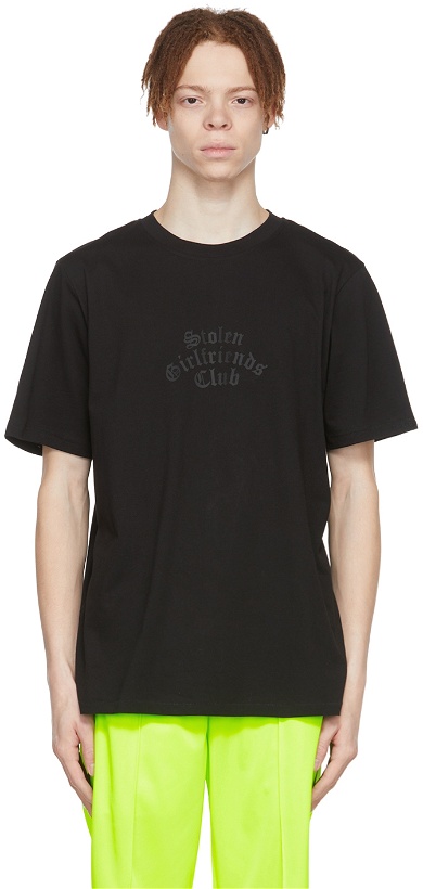 Photo: Stolen Girlfriends Club Black Organic Cotton T-Shirt