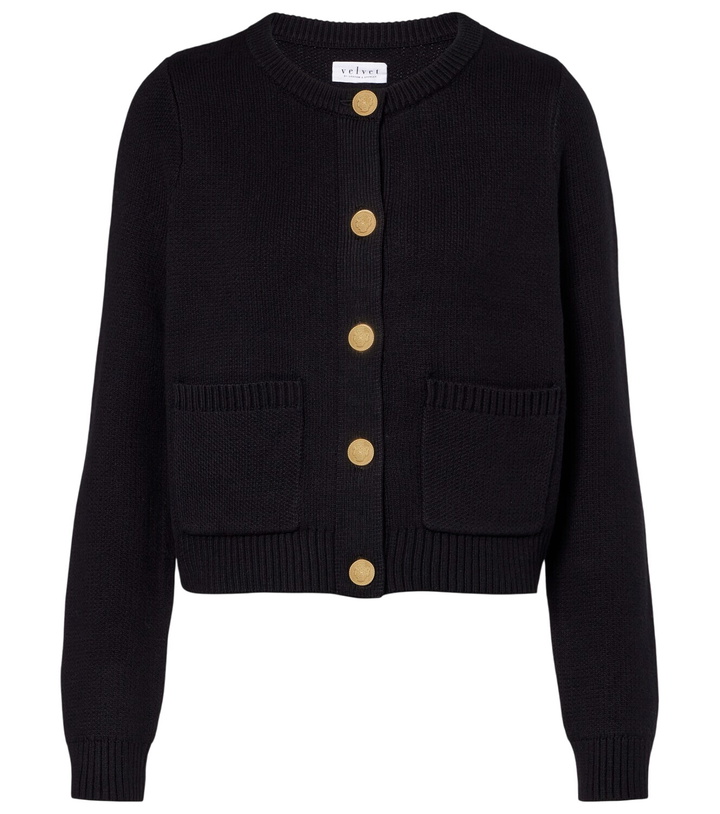 Photo: Velvet Mahal cotton and cashmere cardigan