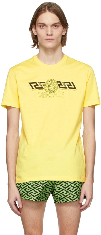 Photo: Versace Yellow Greca Medusa T-Shirt