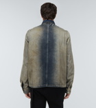 DRKSHDW by Rick Owens - Faded denim shirt jacket