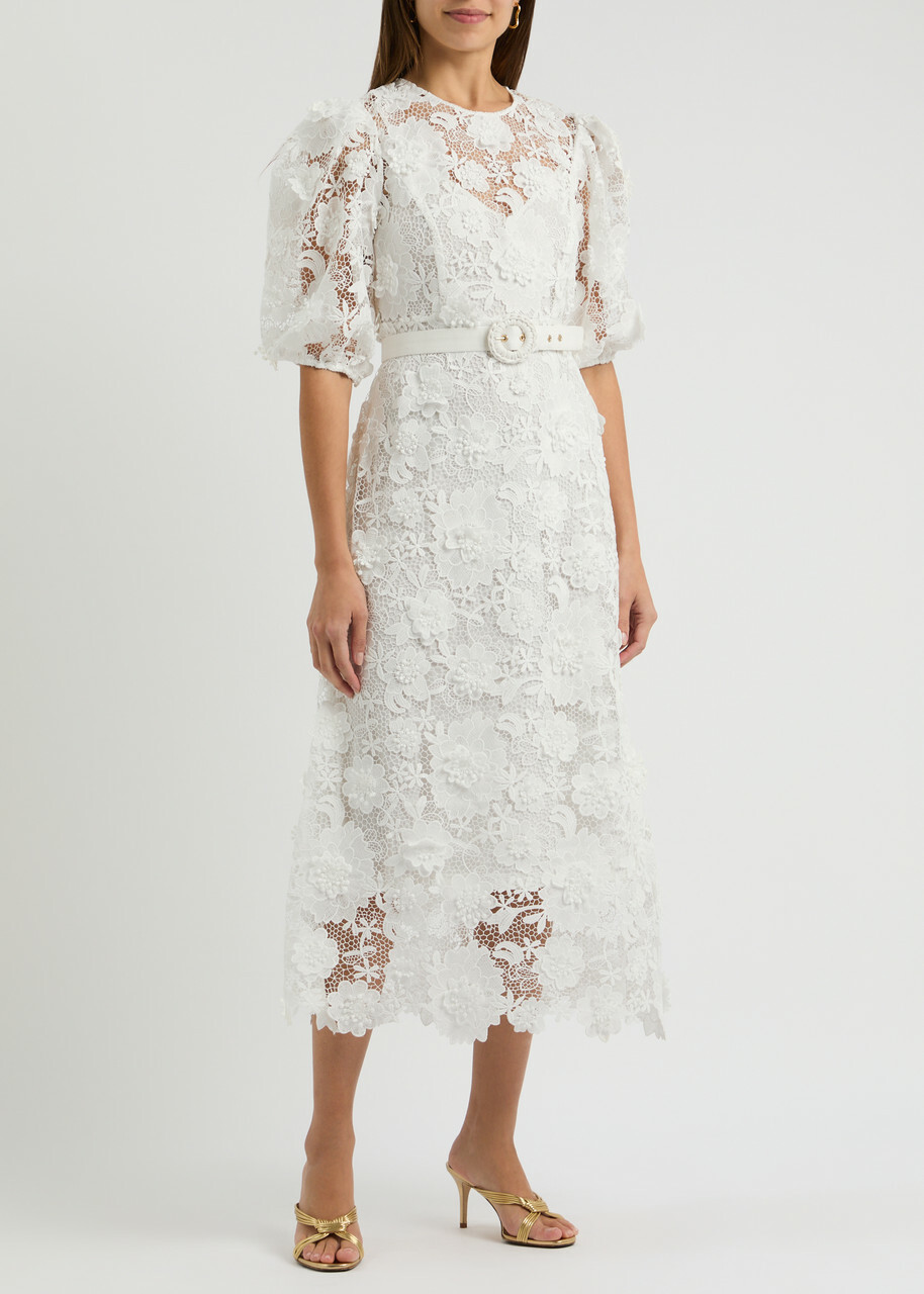 slim fit dress slacks Waitlist 5/28 • Petal Sleeveless Floral Eyelet Lace Midi Dress White Small