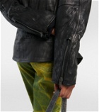 Acne Studios Linor leather biker jacket