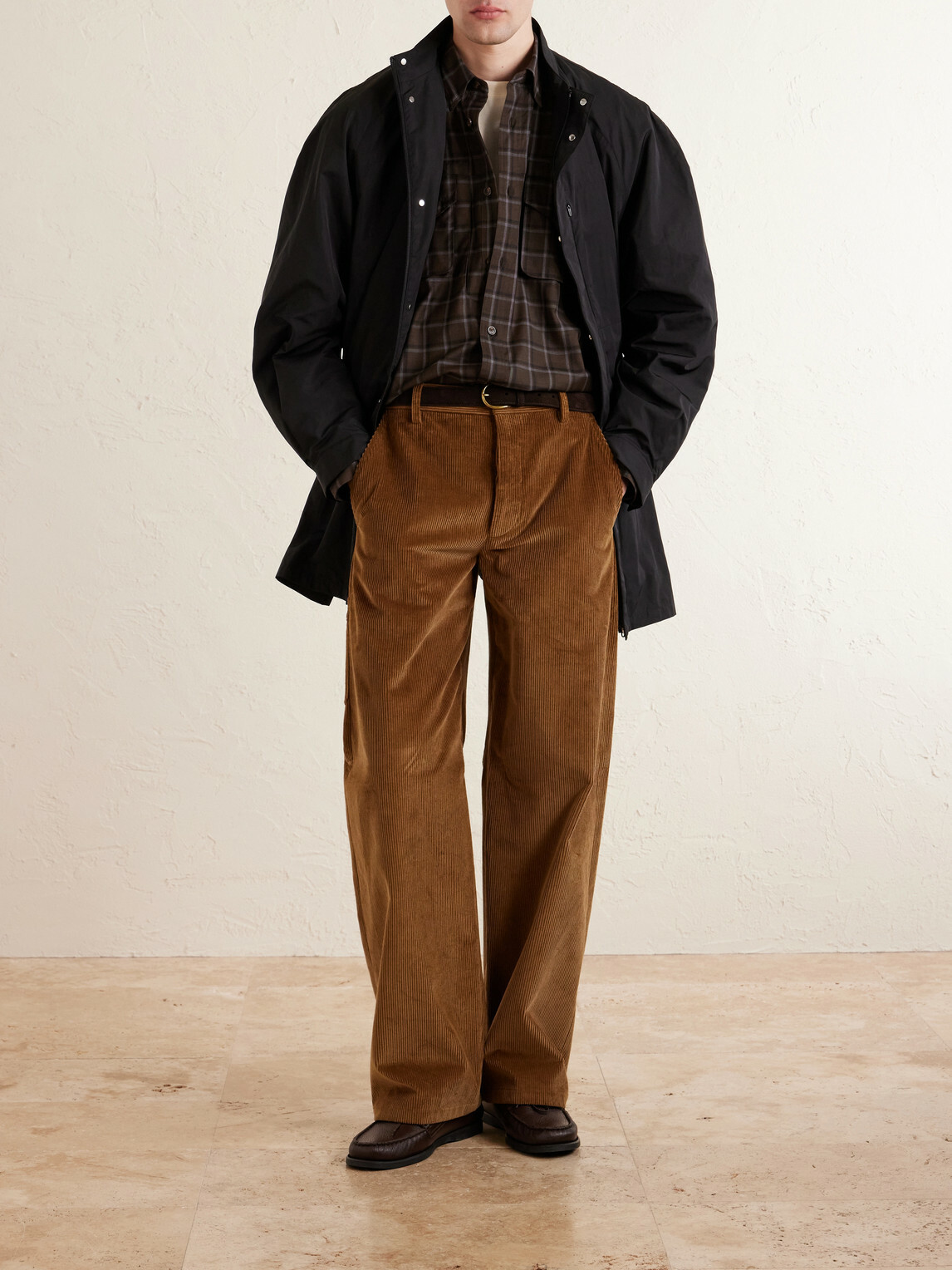 Purdey - Checked Wool Shirt - Brown