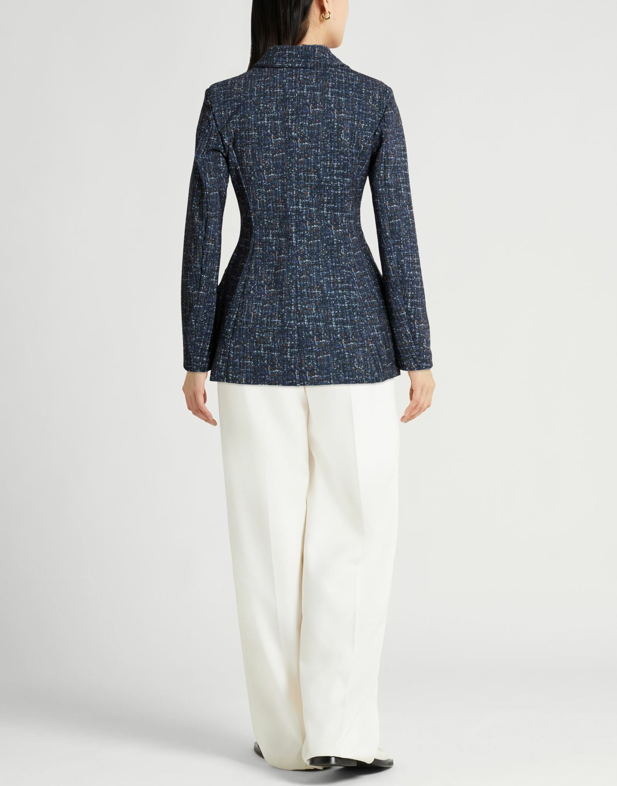 Chiara Boni La Petite Robe Womens Blazer in Blue