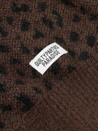 Wacko Maria - Leopard-Print Woven Cardigan - Animal print