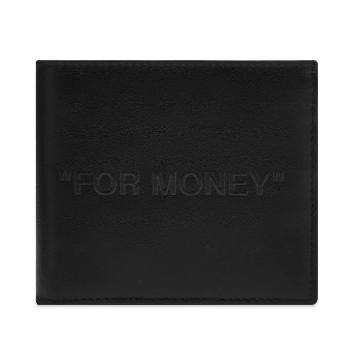 Photo: Off-White Debossed Quote Bifold Wallet