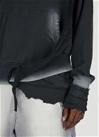 Diesel - S-Strahoop Hooded Sweatshirt in Black
