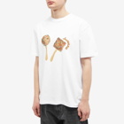 Jacquemus Men's Maraca Logo T-Shirt in White