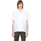 Boss White Linen Shirt