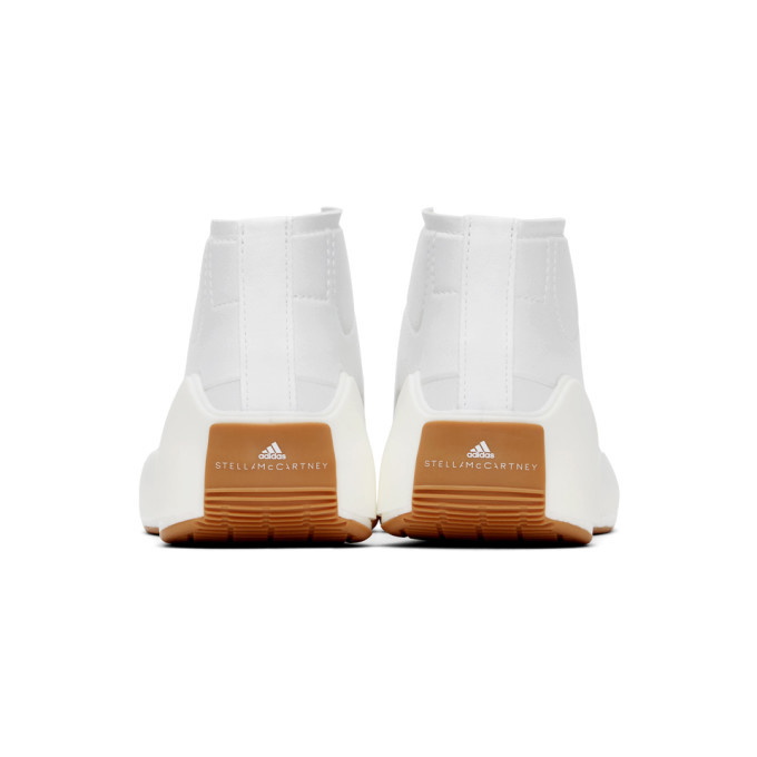 adidas by Stella McCartney White Treino Mid-Cut Sneakers adidas by Stella  McCartney