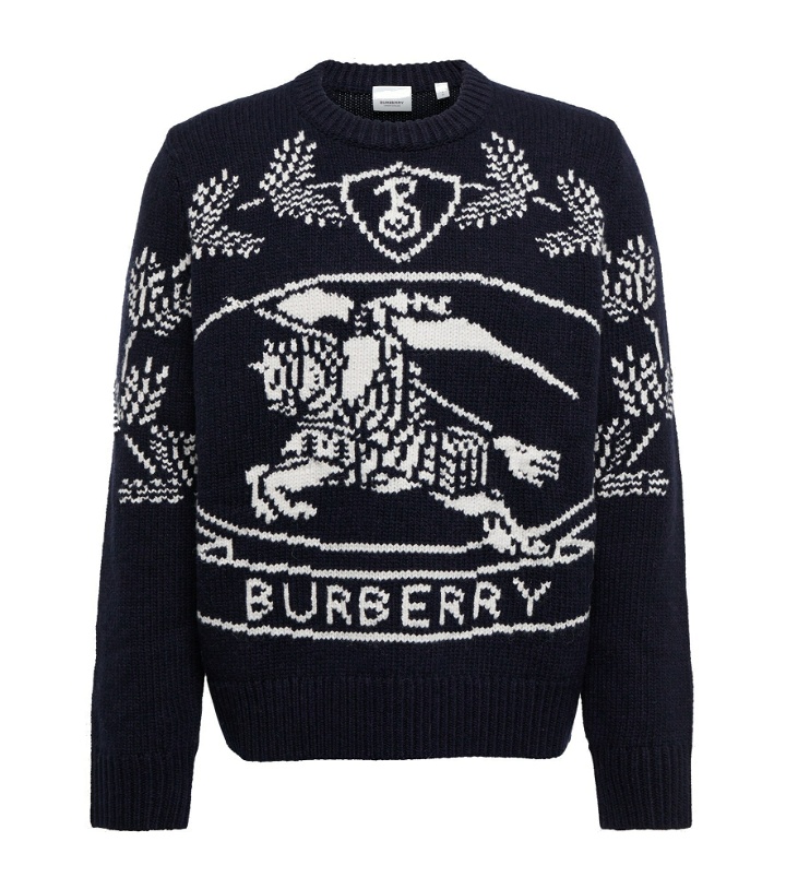 Photo: Burberry - Intarsia wool sweater