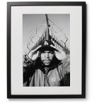 Sonic Editions - Framed 1992 Ice Cube Print, 16" x 20" - Black