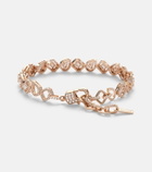 Messika My Twin 18kt rose gold bracelet with diamonds