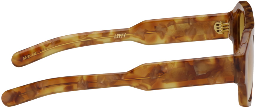 FLATLIST EYEWEAR Tortoiseshell Lefty Sunglasses