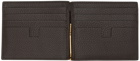 TOM FORD Brown Money Clip Wallet