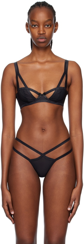 Photo: Agent Provocateur Black Joan Bra