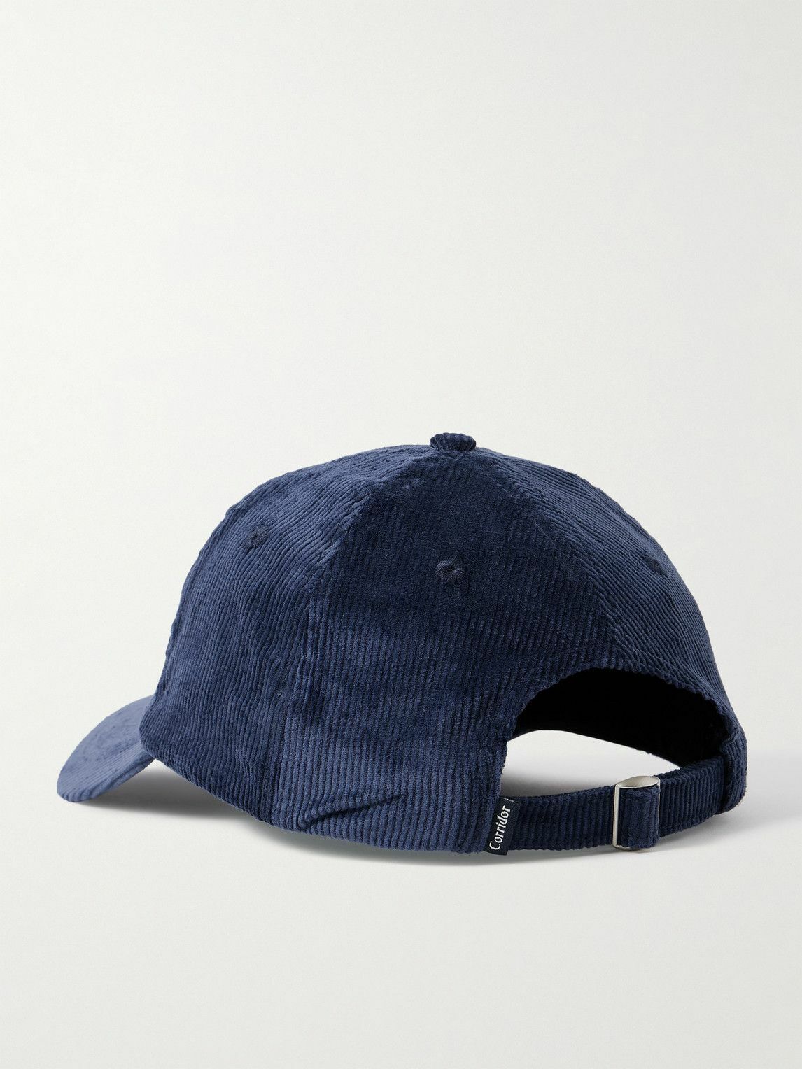 Corridor - Embroidered Cotton-Corduroy Baseball Cap