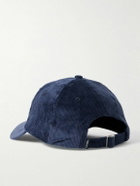 Corridor - Embroidered Cotton-Corduroy Baseball Cap