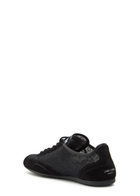 Jimmy Choo Sunny Panelled Lace Sneakers Black