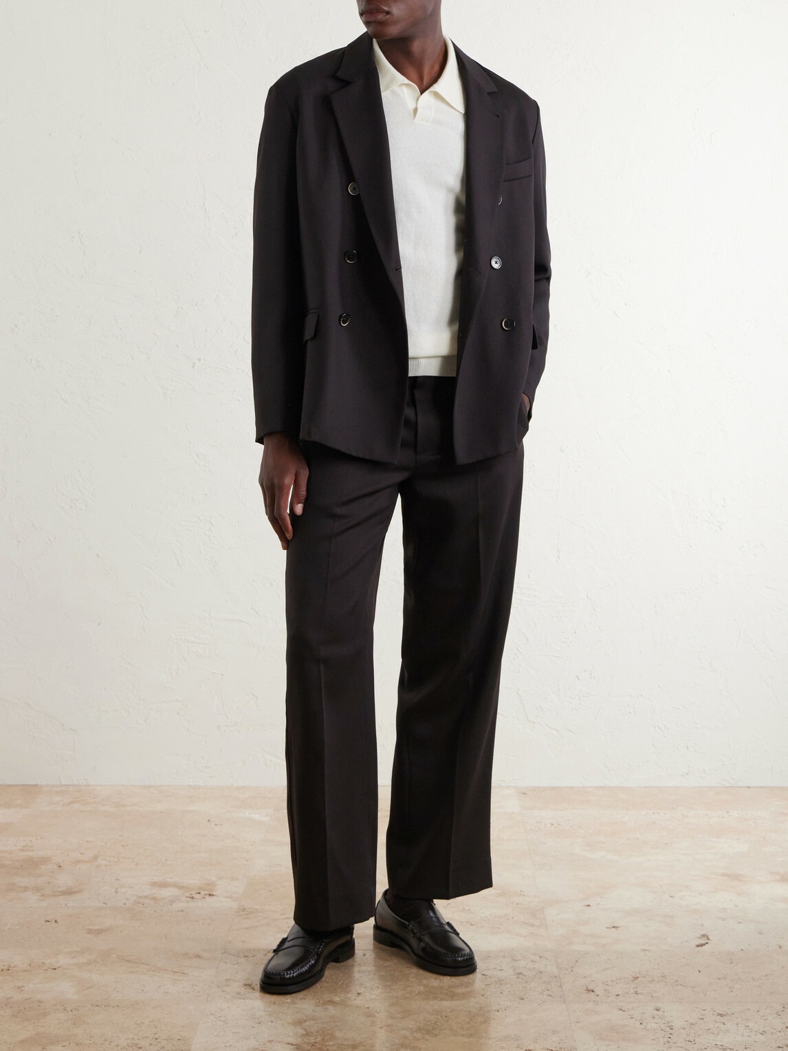 Altea - Virgin Wool Polo Sweater - Neutrals