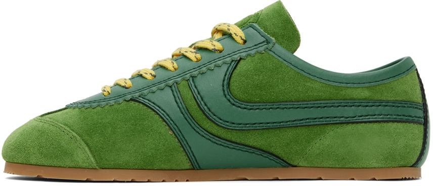 【DRIES VAN NOTEN】SS24 スエード スニーカー Green 送料関税込 DRIES VAN NOTEN】SS24 スエード スニーカー Green 送料関税込